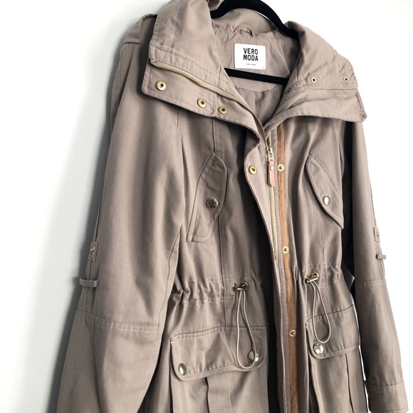 VERO MODA TAN VERSATILE JACKET - Picture 7 of 14
